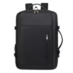 product_image_name-Generic-COMFORTABLE Light Laptop Bag Travel Backpack, Business School Camp Bag Backpack, PU LARGE CAPACITY Casual, Unisex, Work Bag, Travel Bag, Shock Resistant, Work, Business Trip, Laptop Backpack Functional BagPack for Leisure Business School Travel-2