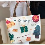 GALUIN Korean Cute Casual Handbag-white