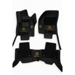 product_image_name-Generic-Premium Quality Double layered Rug/Leather stitched Floor mat For Mercedes Benz GLK Models - Obsidian BlackBlack-1