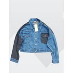 product_image_name-Fashion-Patterned crop denim jacket for classy Ladies -1