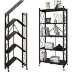 Generic 4 Layers Shelf - Foldable Storage Organizer Rack