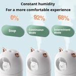 product_image_name-Generic-300ml Cute Cat Pink Portable USB Humidifier with Ambient RGB Light, Ultra Quiet Cool Mist, Rechargeable Indoor Air Moisturizer for Better Sleep and Dry Skin Relief in Bedroom, Office, Yoga, Indoor Spaces--Perfect Gift for Wife ,GF in Dry Season-4
