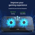 Generic Laptop Cooling Fans Stands Notebook PC Cooler Laptop Stand Adjustable Height - image 5