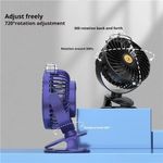 Generic Portable Clip Long-Lasting Silent Flow Mist Spray Fan - image 4