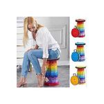 Generic Outdoor/Indoor Rainbow Portable Folding Stool