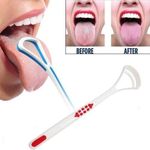 Tongue Scraper Cleaner Reusable Reduce Bad Breath X 1