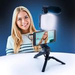White Label Vlogging Kit For Video Making - Black - image 7