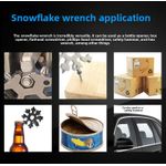 General Portable Multifunctional Snow Wrench Mini Outdoor Multi Tool - image 6