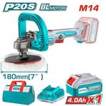 TOTAL Cordless angle polisher 20v 180mm