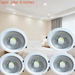 product_image_name-Generic-5PC 24 W Led Lighting 8 inches Recessed Pop Led Light-1