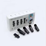 Generic   T90 Wireless Lapel Microphone 1-to-4 Recording System – Ideal for Interviews, Podcasts & Vlogs - image 2