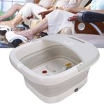 Foldable Pedicure Foot Bath With Infrared Heating Massage
