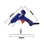 Mythco Hot Melt Glue Gun + 10 Gum Sticks