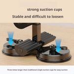 sit up bar Adjustable Sit-Up Bar with Dual Suction Cups & Resistance Rope - image 4