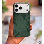 Net retro leather texture magnetic leather case for iPhone 17 pro max 
