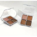 product_image_name-Fashion-2pcs Women Four Colour Eyeshadow Palette-Multicolour-1