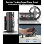 product_image_name-Generic-P02 Auto Face Tracking Selfie Stick Tripod 360° Rotation Cell Phone Photo &Video Kits Stand, No App, Rechargeable Tracking Phone Holder Smart Shooting Camera Mount for Live Video Recording Tiktok Vlogging-7