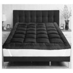 product_image_name-Fluffbeddings-Luxe, Fluffy, Quality 5cm Thick, Mattress Topper - Black-2