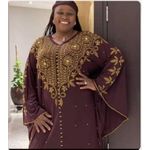 High quality 1 million stone gown for classy ladies 