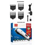 Kiki New Gain Rechargeable Cordless Hair Clipper Set with LED Battery Display - White - image 6