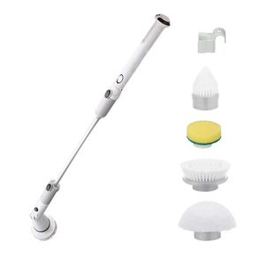 Turbo Scrub Electric Cleaning Brush Adjustable Waterproof Cleaner