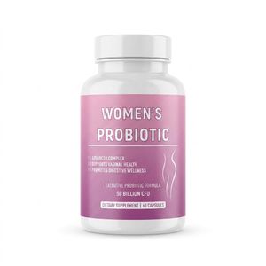 Chinaherbs Women's Probiotic - 300 Billion CFU Exclusive Blend - Intimate & Immune Support - 60 Capsules