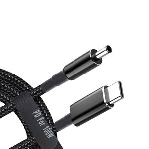 100W PD Power USB C to Slim Laptop Charging Cable Adapter  (4.5 x 3.0mm )