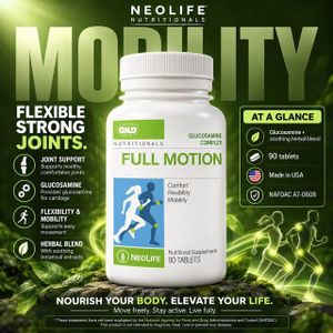 Vita NeoLife Full Motion 90 Tablets - Joint Support with Glucosamine