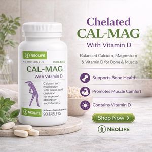 Health For Life Chelated Cal-Mag with Vitamin D - 90 Tablets