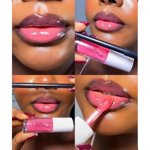 Kiko PINK LIP GLOSS + BLACK LINER GIRLY LIP COMBO FOR BEAUTIFUL LADIES