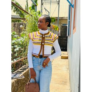 Clothing Handmade Ladies Crochet Jacket