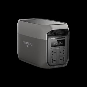 EcoFlow DELTA 3 Max – 2048Wh / 2400W Premium Solar Generator with free solar fan - 5yrs warranty