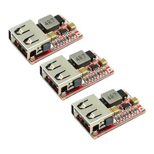 3PCS DC 6-24V 12V/24v to 5V USB Output charger step down Power Module Mini DC-DC Step Up Boost Module Power