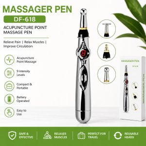 Portable Electronic Acupuncture Massager Pen 