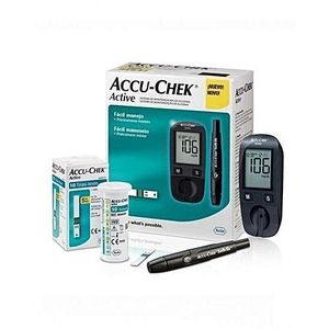 Accu-chek Blood Glucose Sugar Glucometer Monitor + 60 Strips