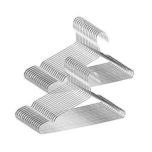 20 PIECES STAINLESS STEEL CLOTHES HANGERS 