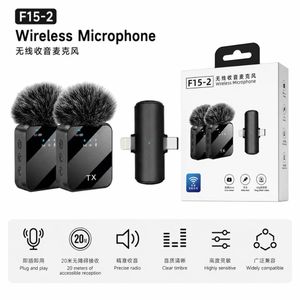 F15-2 Wireless Microphone Dual Microphone System 