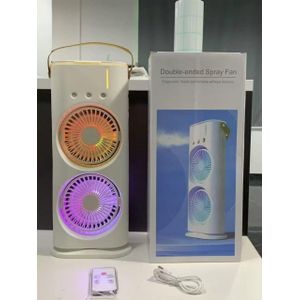  Rotating double ended spray fan with remote