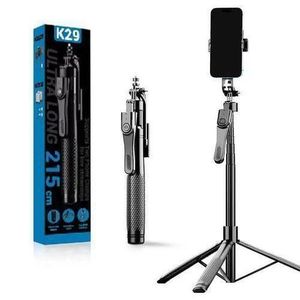 K29 Selfie Stick with Lights and Tripod – Adjustable & Portable