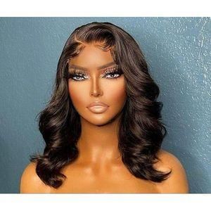 Fashion Cabinet 16 inches Full New Loose Wave 13x4 HD Lace Front Wig Pre Plucked Hairline With Baby Hair