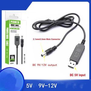 5V 9V 12V Multi-Voltage Adapter Boost Cable for Routers, LED Lights, CCTV- v2