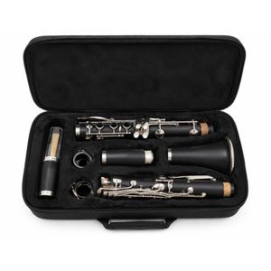 Professional Bb Clarinet With Hard Carry Case – Black
