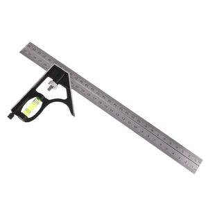 Ruler Combination Kit, Stainless Steel Set Kit 300mm Engineers