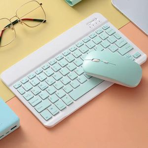 Keyboards Mini Modern Digital Wireless Bluetooth keyboard:Equiped powerful 10m/33ft is unimpeded.Built-in .Bluetooth mouse compatible with iPad iOS and Windows with Bluetooth Battery Type, Needs 1 AA Battery For The Mouse 