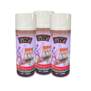 PICO All Purpose Spray Paint - Cream - 3Pcs