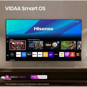 Hisense 55inch Inches Smart UHD 4K TV Apple Airplay and homekit Netflix, Youtube 1year warranty