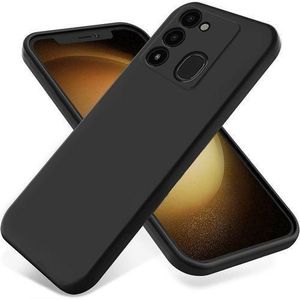 Tecno Spark 8C, Spark go 2022 silicone Black Protective Case