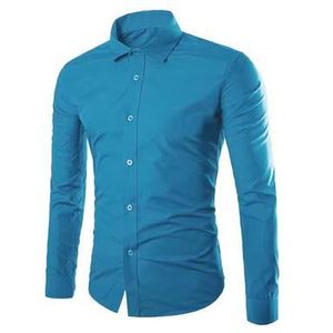 Men's Corporate Quality Plain Office Long Sleeve Shirt