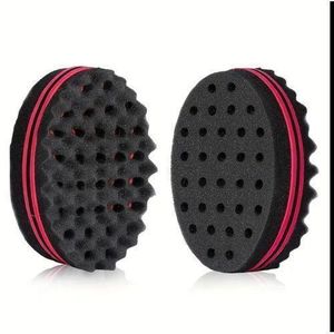 Dread Hair Foam, Afro Twist & Dreadlock Sponge Brush, ( “Twist It. Lock It. Own It. ) - Hair Styling Tool for Natural Curls, Carbon Fiber, Perfect for Barbers and DIY Hairstyling. ( SM )