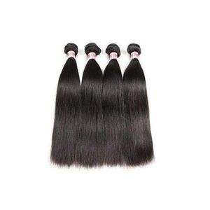 Bliss Hair Natural Black Silky Straight Hair Weave Bundle.